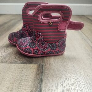 Baby Girl Bogs Boots Size 5